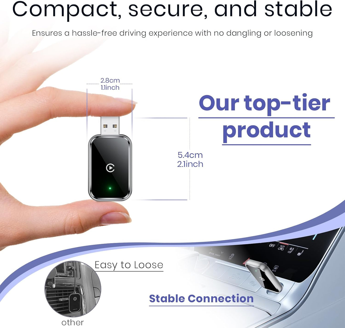 HaMeby Wireless CarPlay Adapter for iPhone
HaMeby CarPlay dongle USB and USB-C type
HaMeby Apple CarPlay wireless converter
HaMeby no-delay wireless CarPlay adapter
Mini HaMeby CarPlay adapter plug and play
HaMeby stable wireless CarPlay connection
HaMeby wireless CarPlay device with extension cable
Compact HaMeby CarPlay adapter for iOS
HaMeby wireless Apple CarPlay solution
HaMeby fast and lag-free CarPlay adapter
